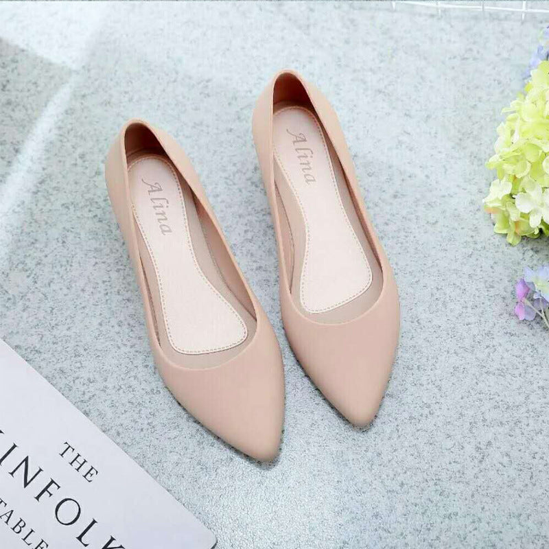 Women's Comfortable Soft Sole All-match Jelly Wedge Women's Shoes