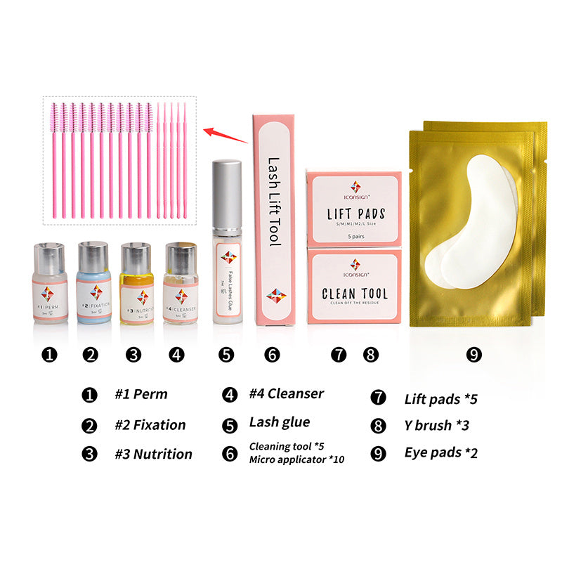 Eyelash Set Hot Curling Simple Hot Corner