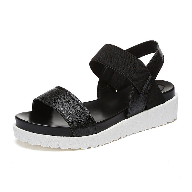 Women's Sandals With Elastic Bottom Roma Shoes