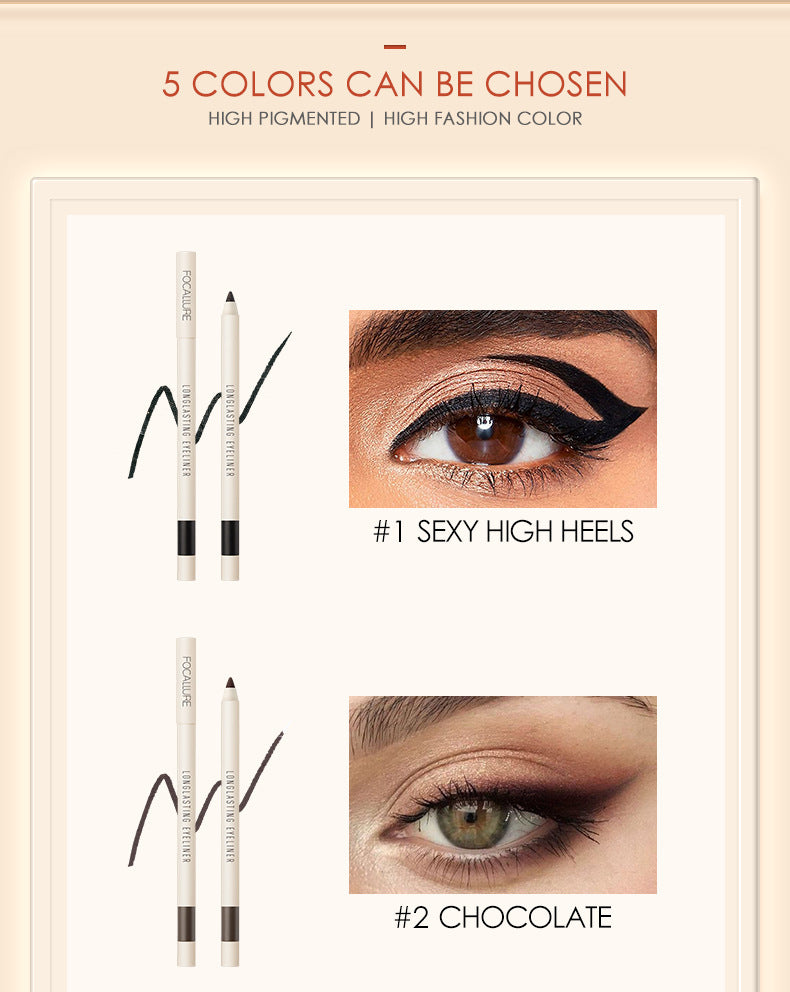 Waterproof eyeliner without smudge