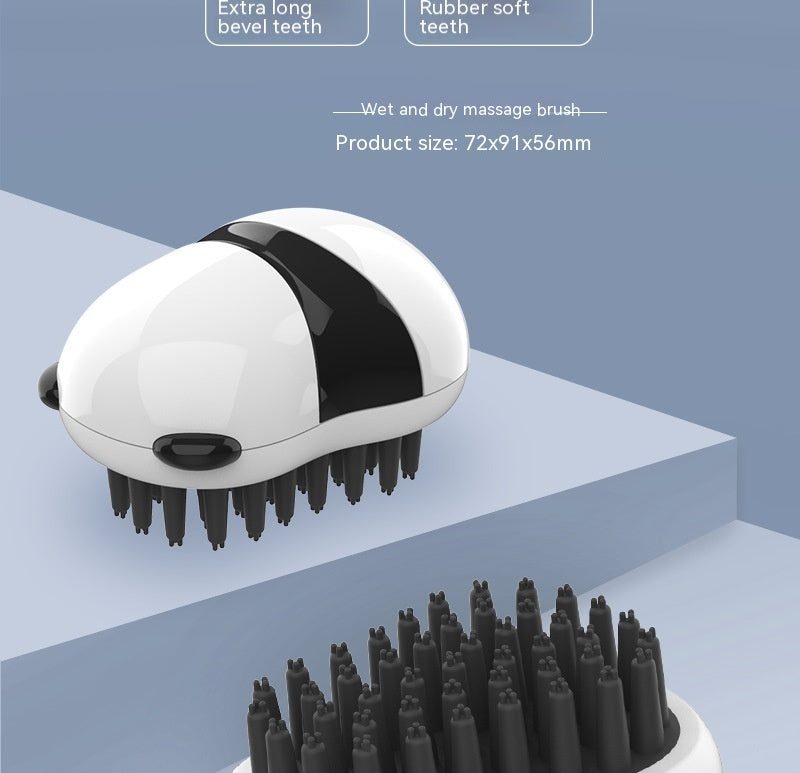 Panda Pet Nail Clipper With Floating Fur Dog Comb