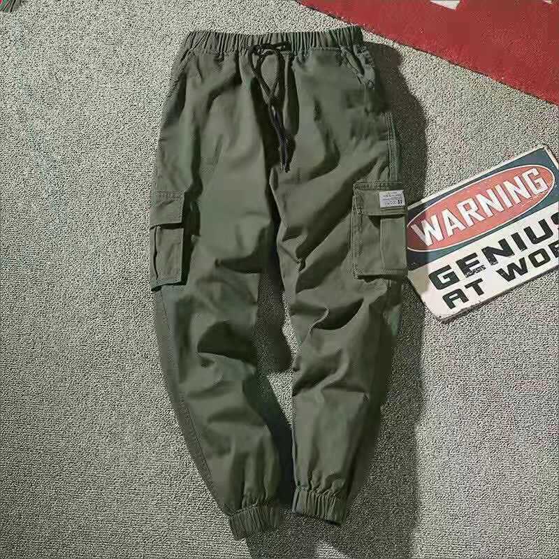 Mens Casual Fashion Loose Legged Camouflage Pants