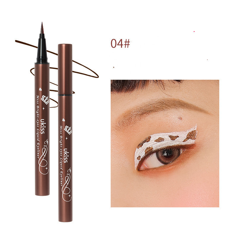 Waterproof color eyeliner pen