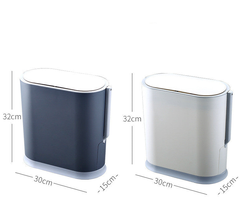 Toilet Toilet Brush Electric Smart Trash Can With Lid Sensor Waterproof