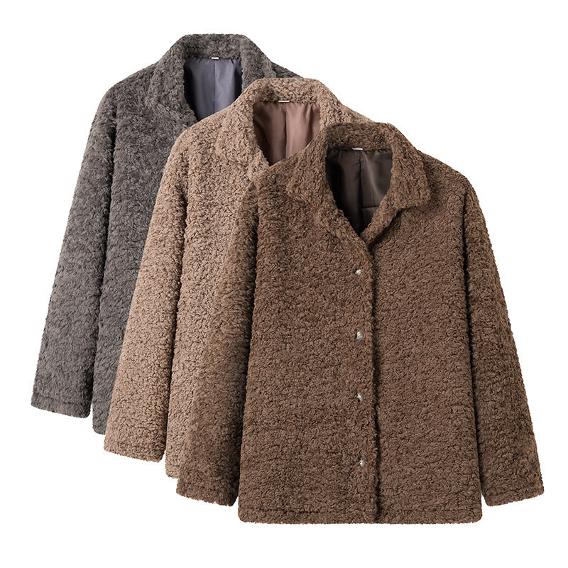 Lamb Wool Coat Female Coat Female Winter