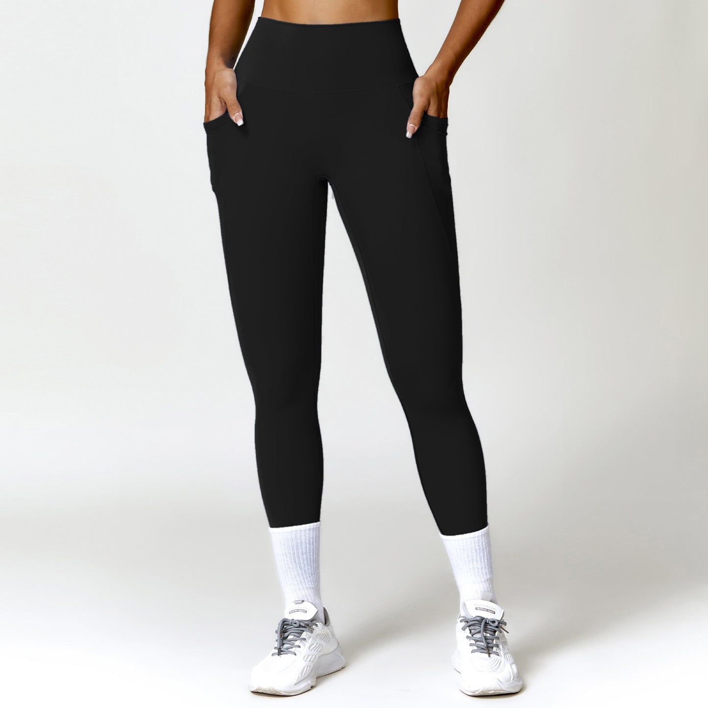 Abdominal-shaping High Waist Yoga Leggings For Women