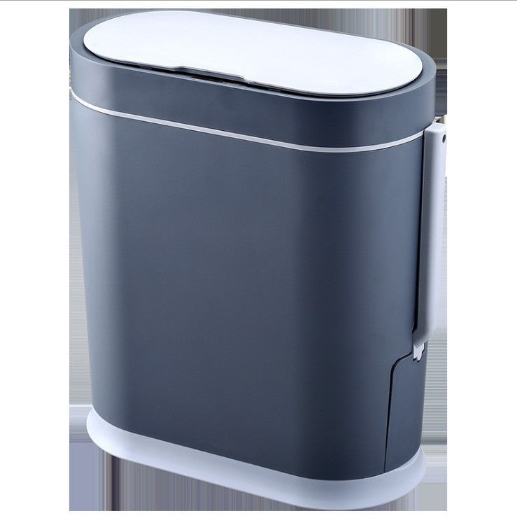 Toilet Toilet Brush Electric Smart Trash Can With Lid Sensor Waterproof