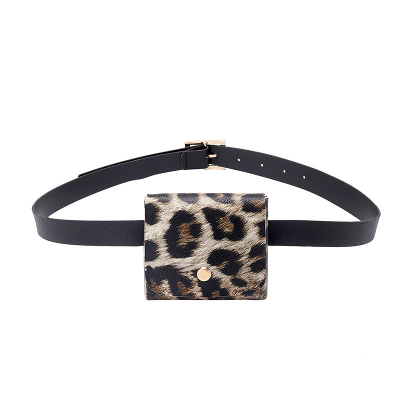 Bag Female Coin Purse Bag Female Fashion Korean Female Bag Leopard Bag