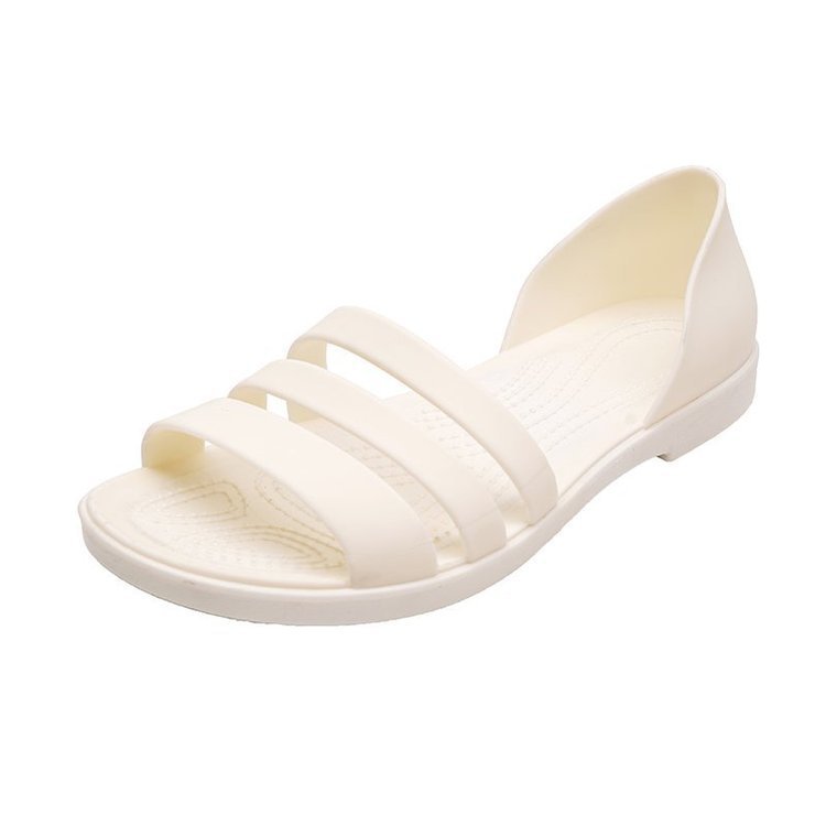 Sandals Fashion Open-toed Low-heel Student Flat Roman Shoes