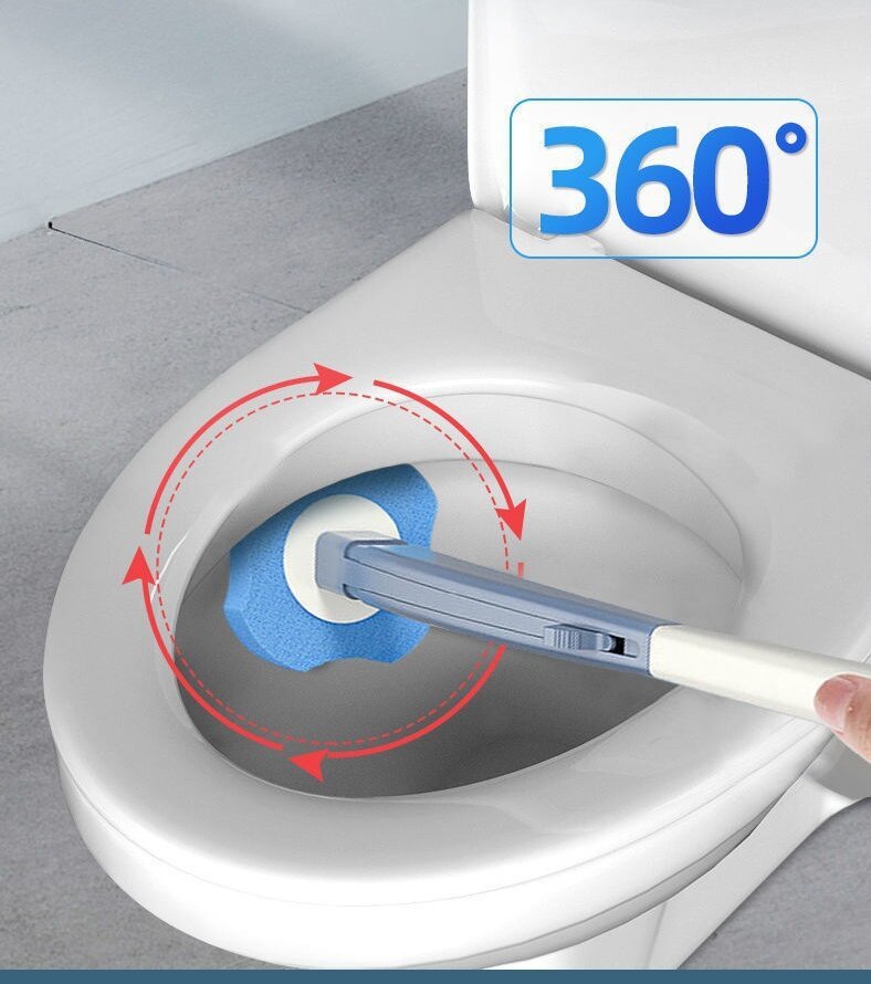 Disposable Toilet Brush Toilet Cleaning Set